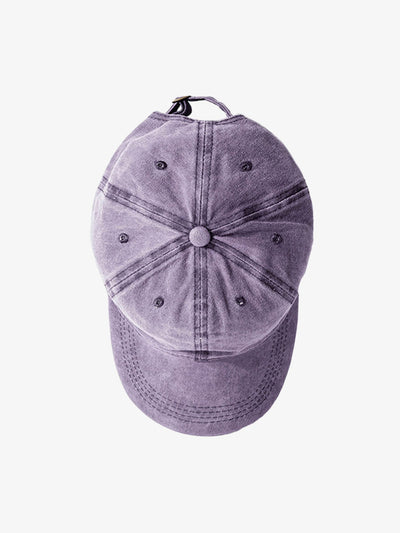 Washed Canvas Cap -1072