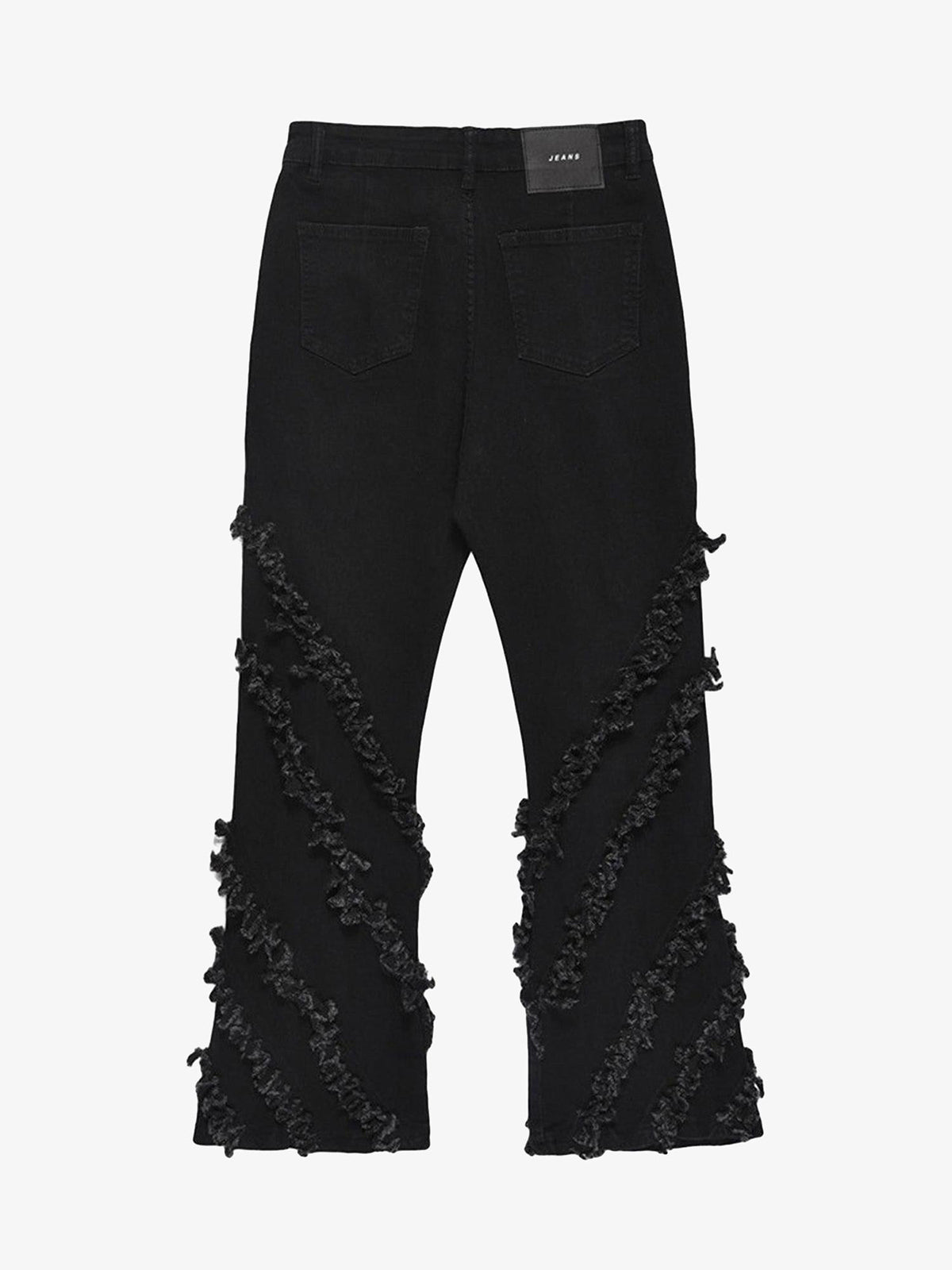 Vintage Rough Edge Flared Jeans - 1721