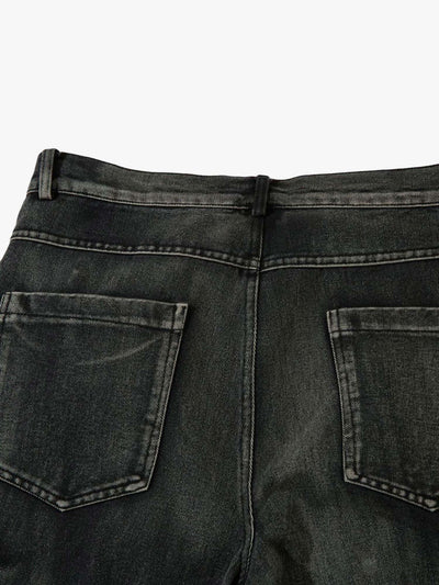 High Street Embroidery Hip-Hop Jeans - 2122