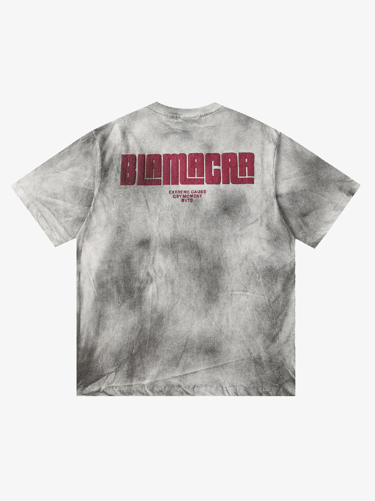 Washed Print 11 Street Rap T-Shirt