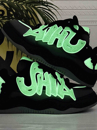 Street Versatile Luminous Fluorescent Boardshoes - 1803