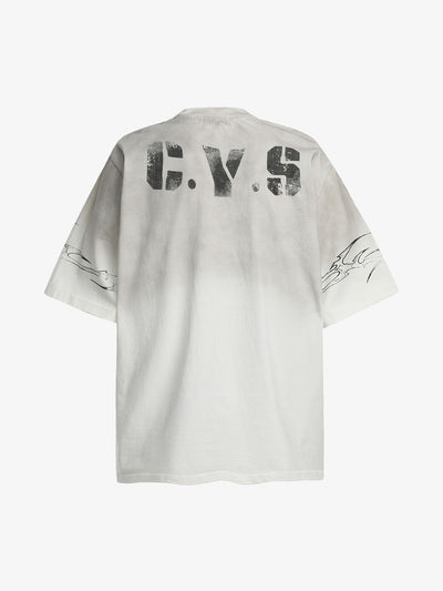 Gradient Graphic Jersey T-Shirt