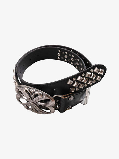 Retro Punk Rhinestone Belt - 2175
