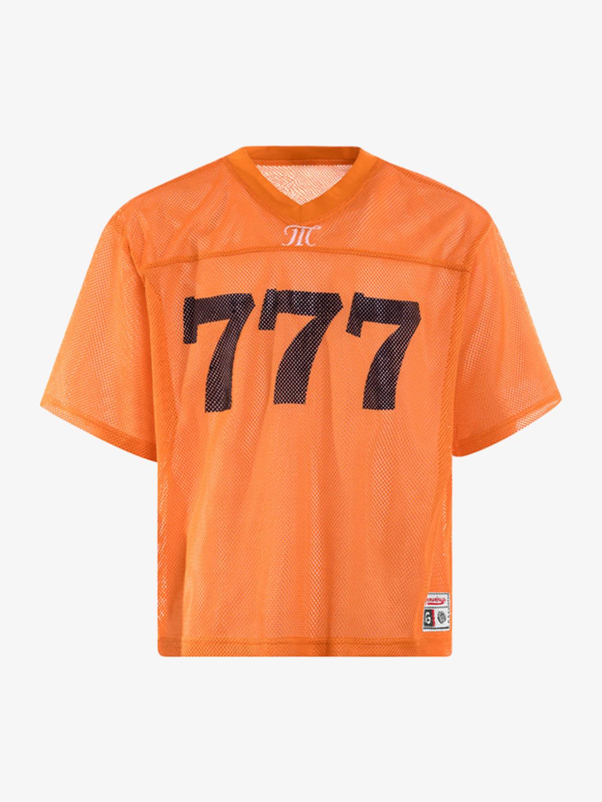 Jersey Letter Print Quick Dry V-neck T-shirt - 2389