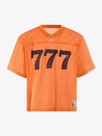 Jersey Letter Print Quick Dry V-neck T-shirt - 2389