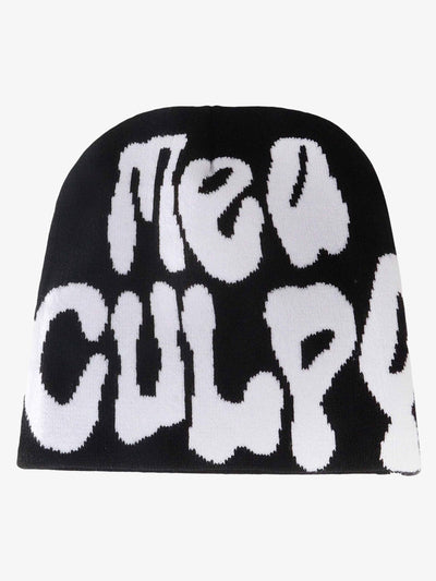 Letter Knitted Hat