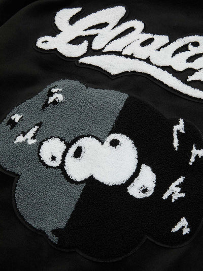 Pink Terry Patch Embroidered Hip Hop Baseball Jersey - 1965