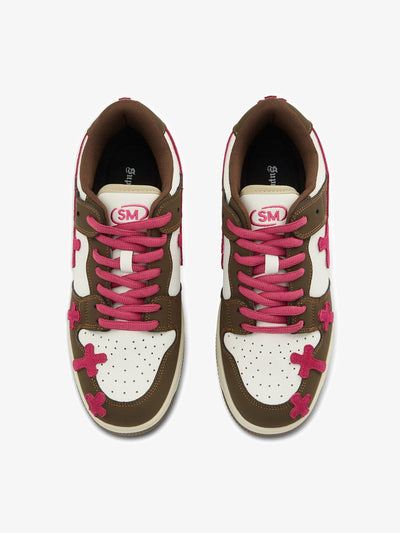 Splicing Skateboard Sneakers -1420