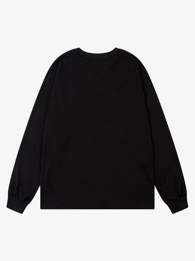 Star Necklace Cross Graphic Long Sleeve T-shirt