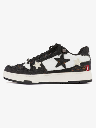 Vintage Star Skateboard Sneakers-1607