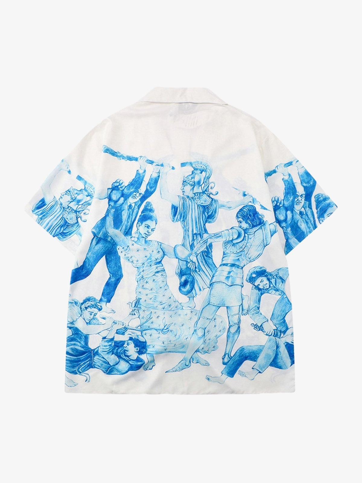 Rebels Printed Rap Beach Shirts Short Sets