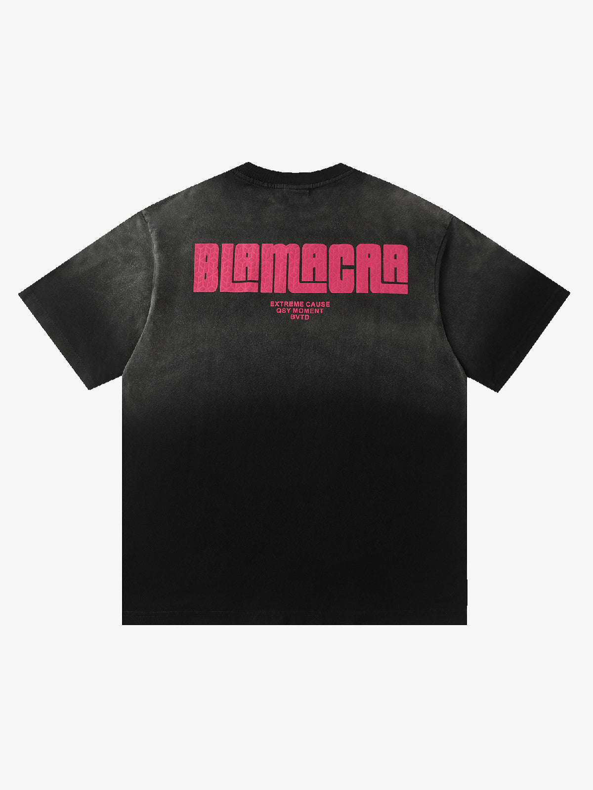 Washed Print 11 Street Rap T-Shirt