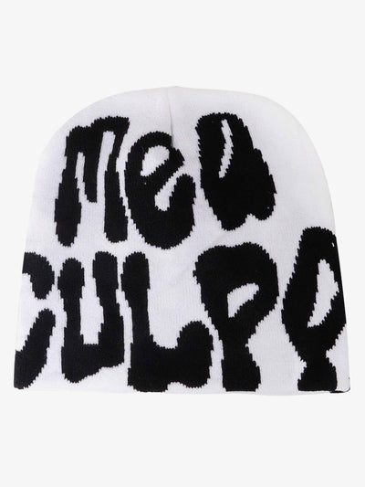 Letter Knitted Hat