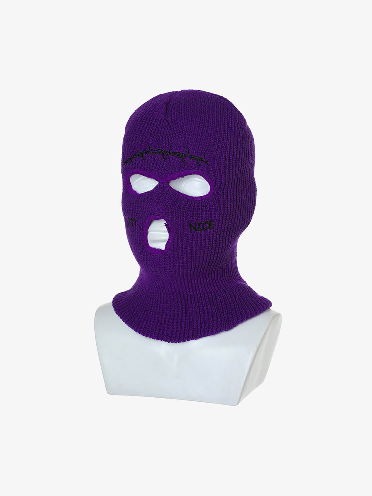 Retro Hip-hop Fun Knitted Balaclava