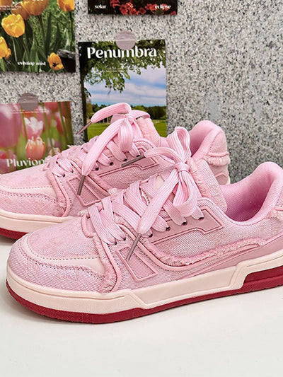 Retro Denim Sneakers - 2234