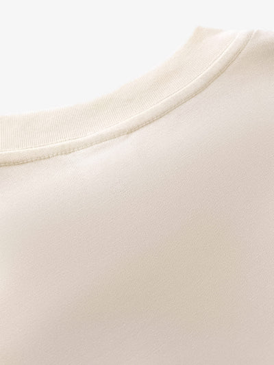 Made Retro Skull Letter Foam T-shirt - 2001
