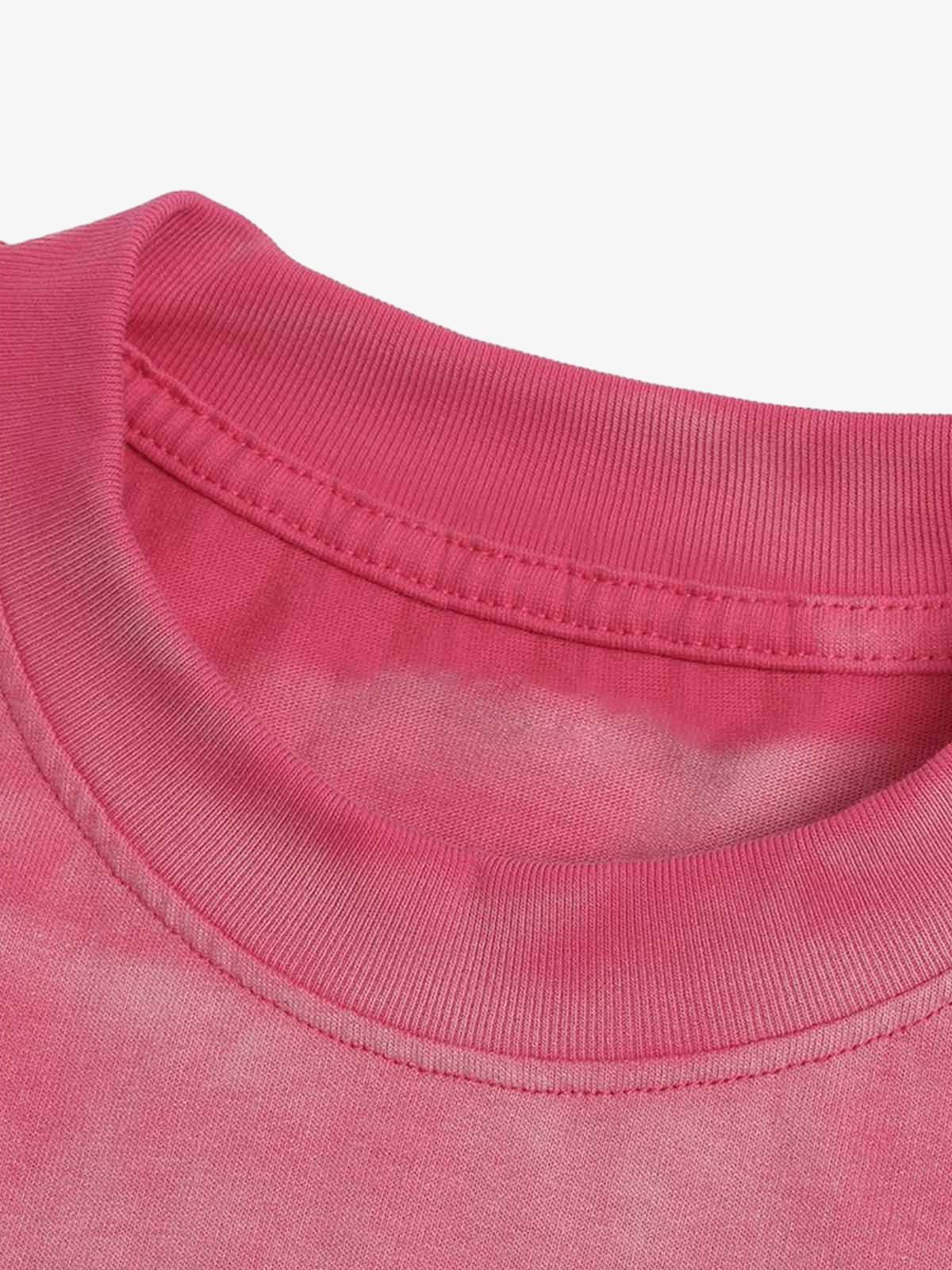 Retro Gradient Graphic T-Shirt