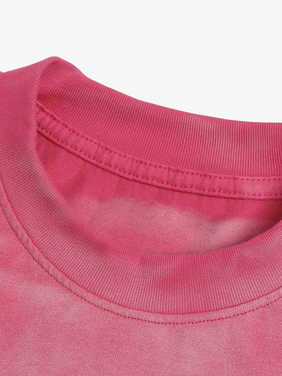 Retro Gradient Graphic T-Shirt