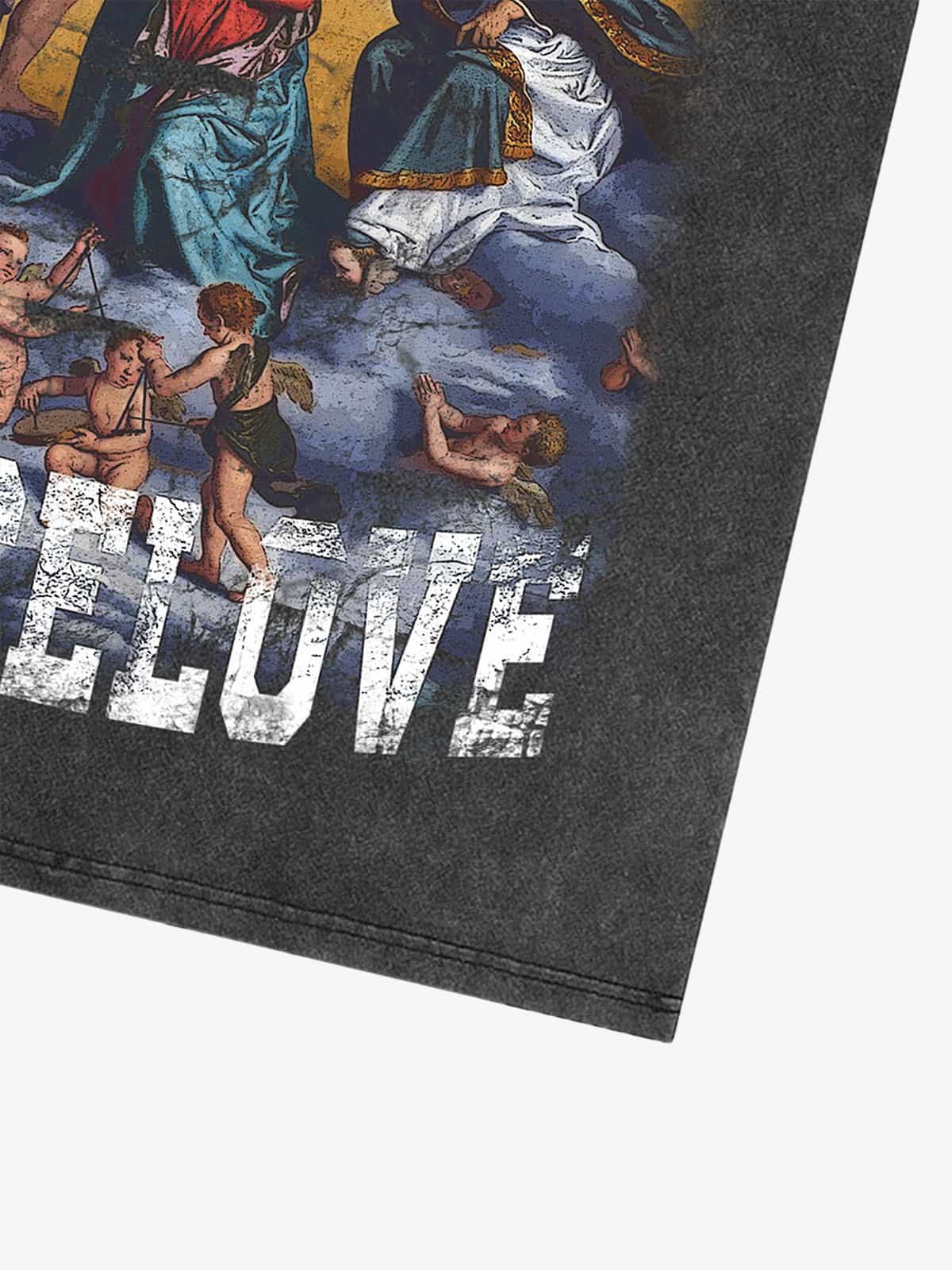 Renaissance Graphic Washed Vintage T-shirt - 2093