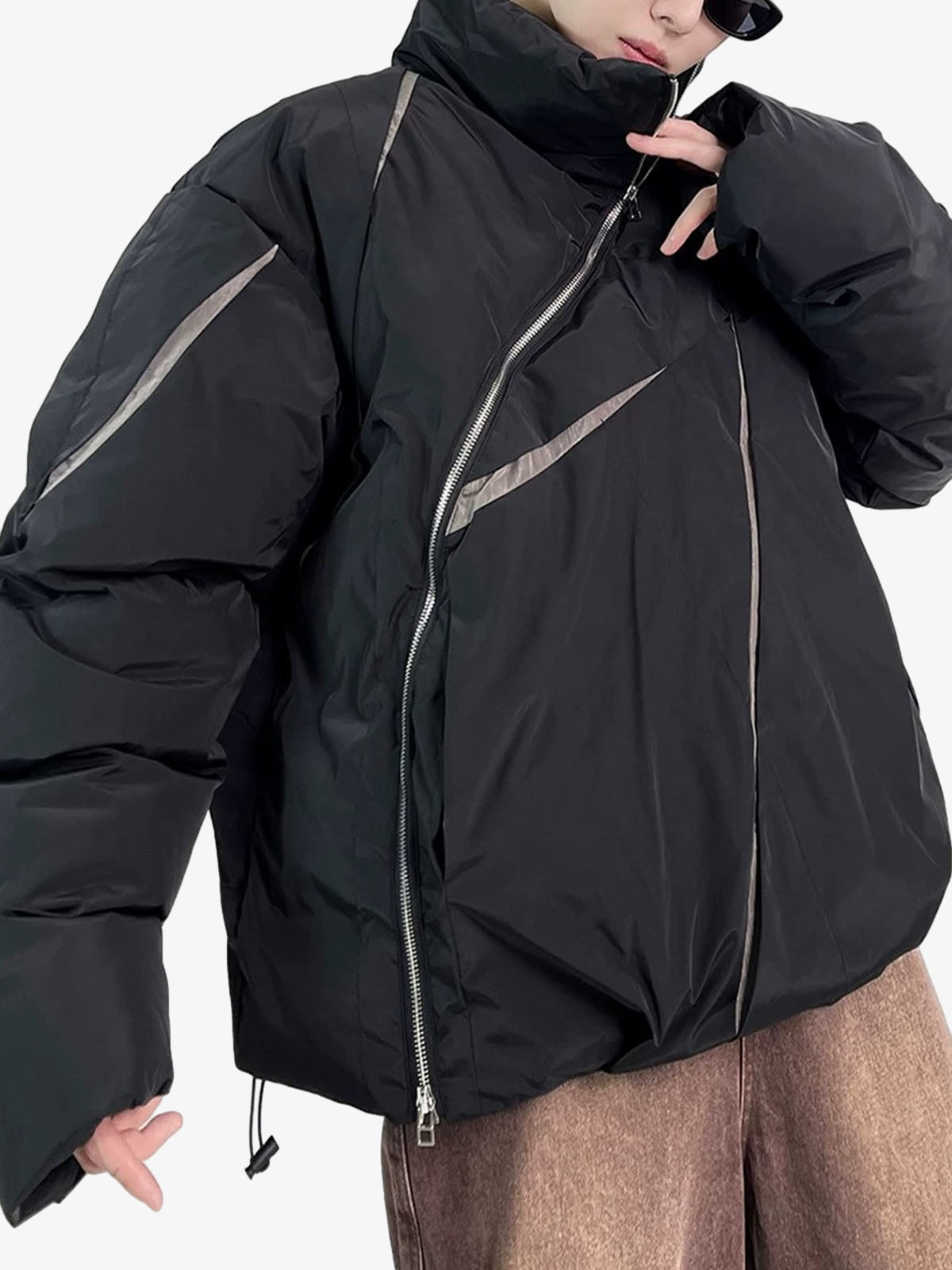 Oversize Deconstructed Cotton Jacket - 1923