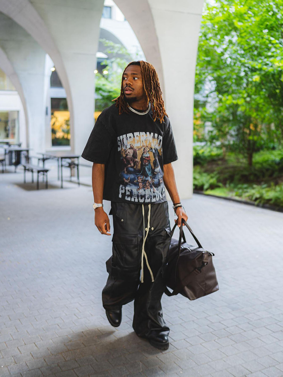 Renaissance Graphic Washed Vintage T-shirt - 2093