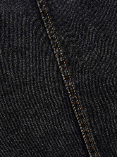 Washed Distressed Deconstructed Split Jeans
