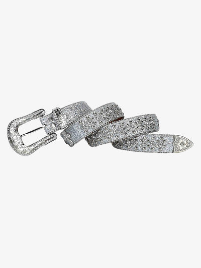 Studded Rhinestone Belt-1797