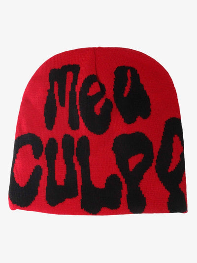 Letter Knitted Hat