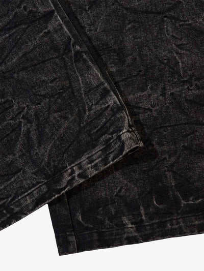 High Street Hip-hop Distressed Washed Jeans - 2185
