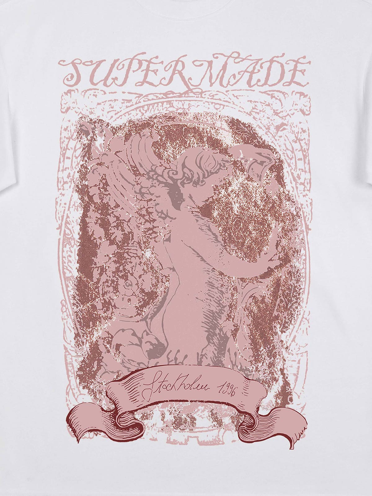 Mottled Angel Street Hip-Hop T-shirt - 2129