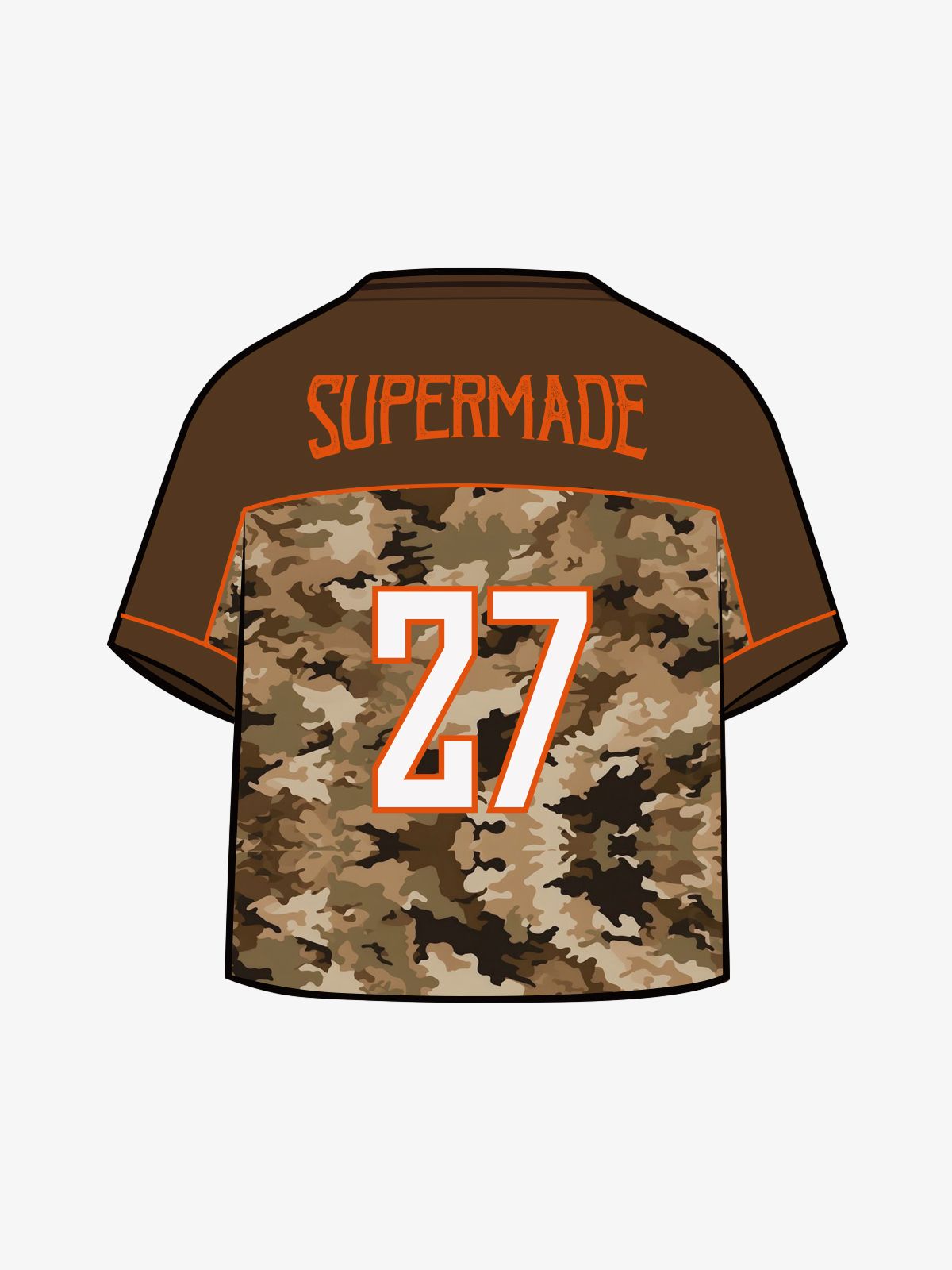 Original Camouflage Football Jersey T-Shirt - 2401