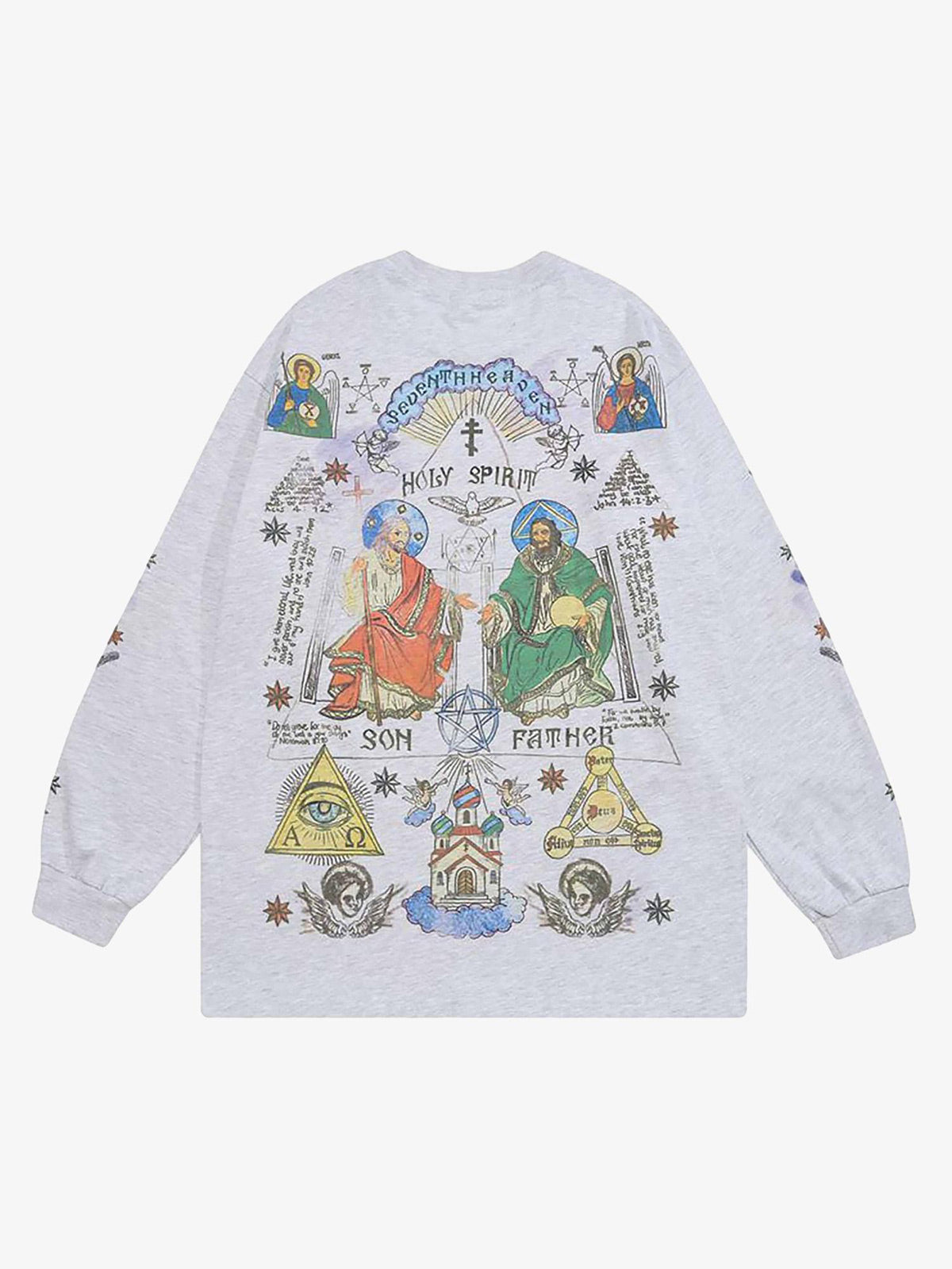 American High Street Graffiti Long Sleeve T-Shirt