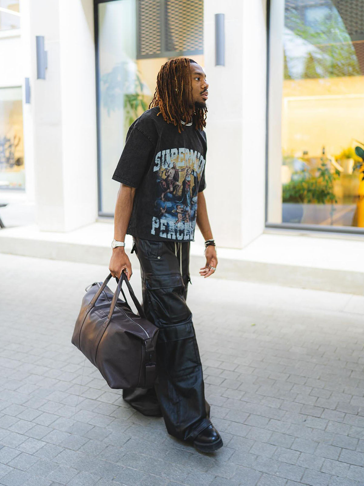 Renaissance Graphic Washed Vintage T-shirt - 2093