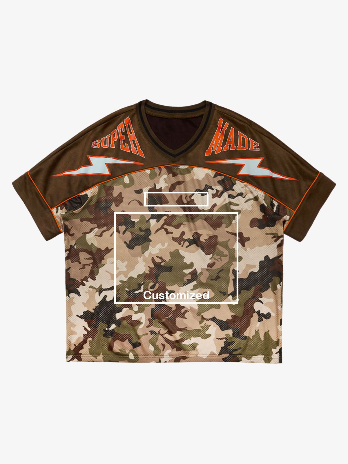 Original Camouflage Football Jersey T-Shirt - 2401
