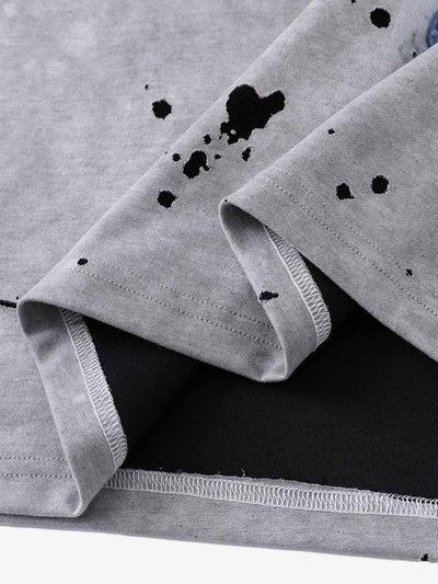 Retro Ink Splash T-shirt