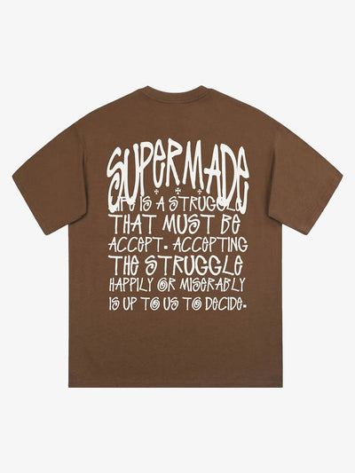 Logo Design Printed T-Shirt -1430