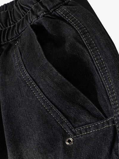 Street RO Washed Denim Cargo Jort