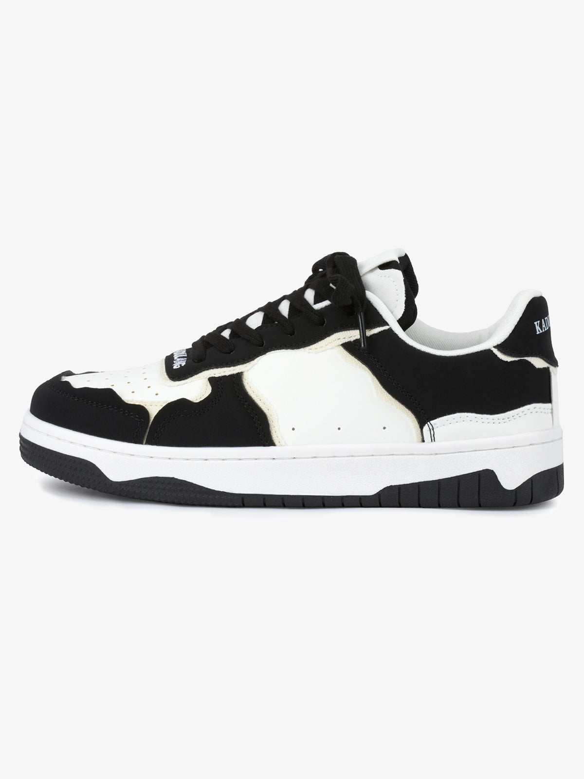 High Street Black And White Board Casual Shoes -1554