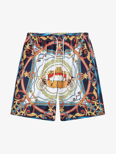High Street Palace Style Printed Short Sets