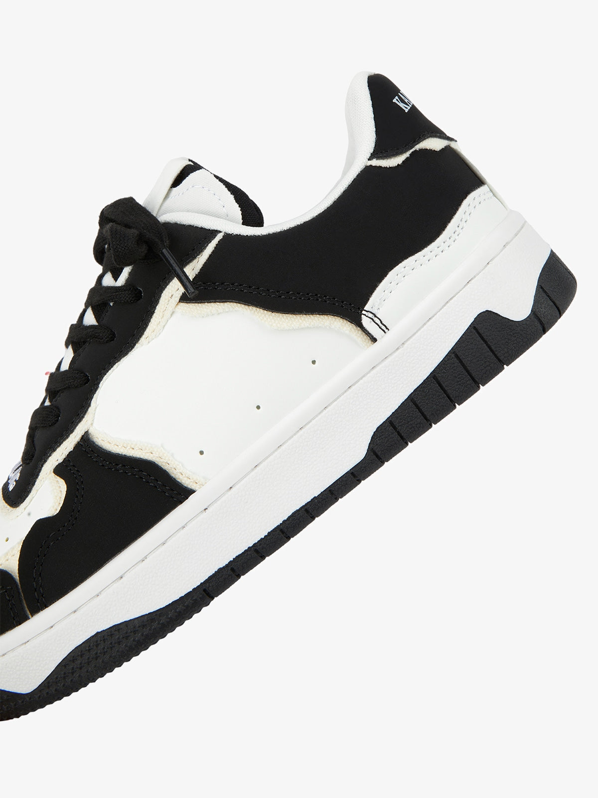 High Street Black And White Board Casual Shoes -1554