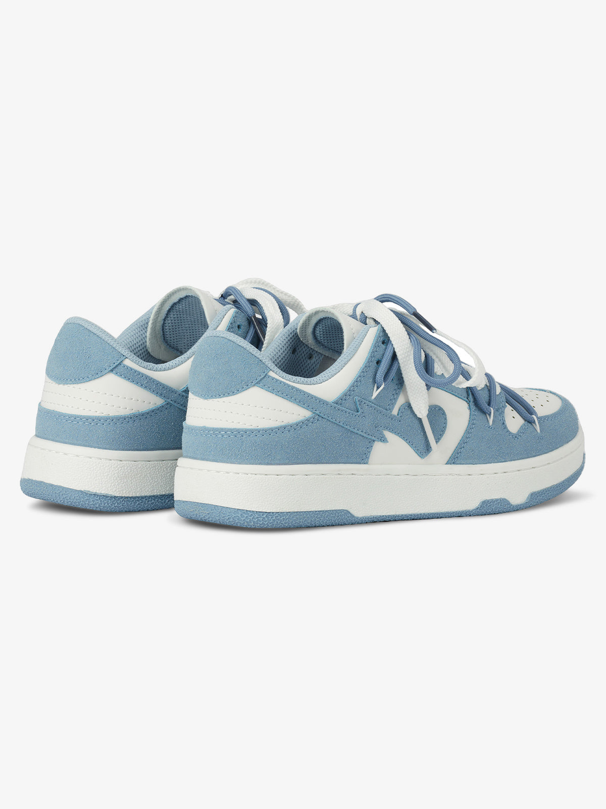 Haze Blue Love Breathable Board Shoes - 1854