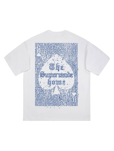 Valentine's Day Graffiti Poker T-shirt - 1946