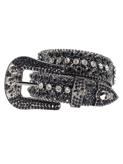 Rhinestone Beaded Belt - 1822